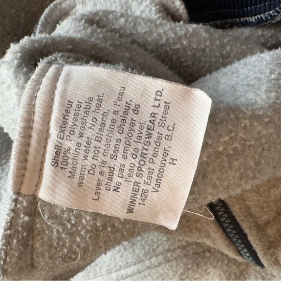 Vintage 80s MEC Fleece Full Zip - Picture 10 of 10